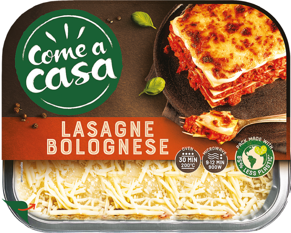 Lasagne bolognese Come a Casa 1kg widok główny