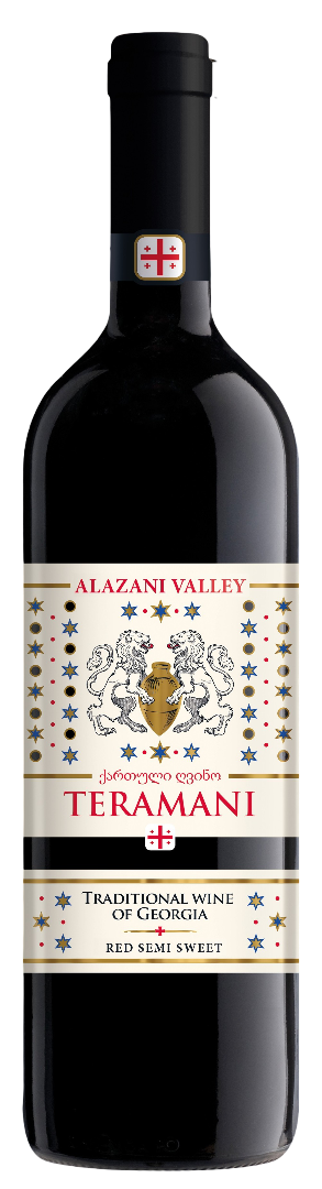 Wino Ps cz. Teramani Alazani Valley 0,75l 11,5% widok 1