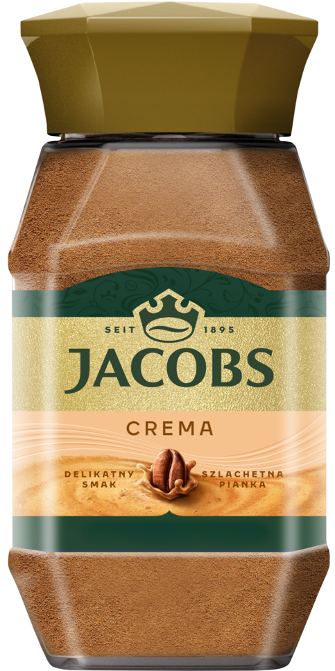 Kawa rozpuszczalna Jacobs Crema 200g widok główny