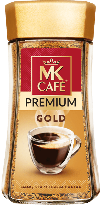 Kawa rozpuszczalna Gold MK Cafe Premium 175g widok główny