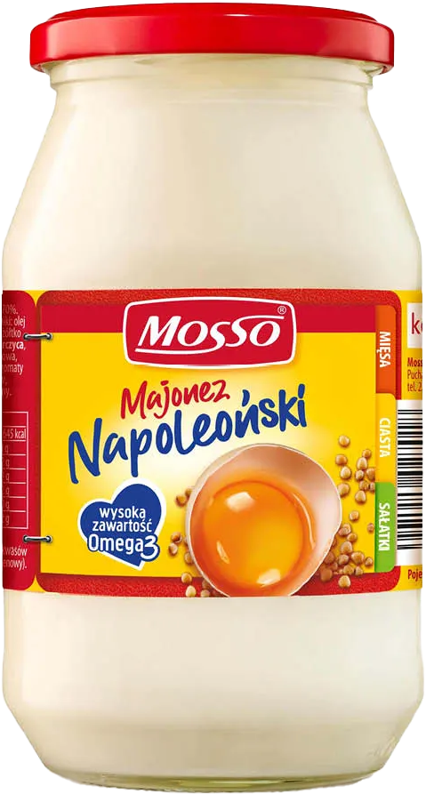 Majonez Napoleoński Mosso 0,53l widok 1