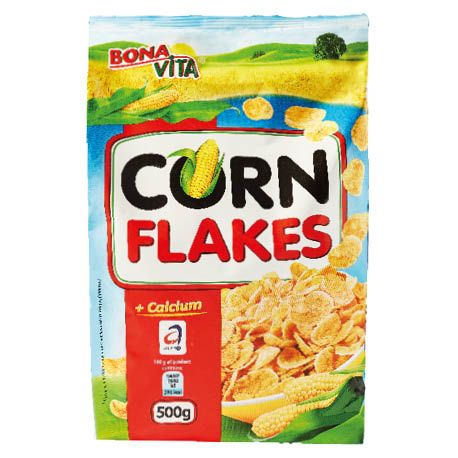 Płatki Corn Flakes Bonavita 500g widok 1