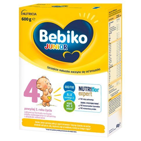 Mleko Bebiko 4 Nutriflor Expert 600g widok 2