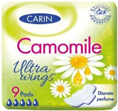 Podpaski Carin ultra camomile 9szt widok 1