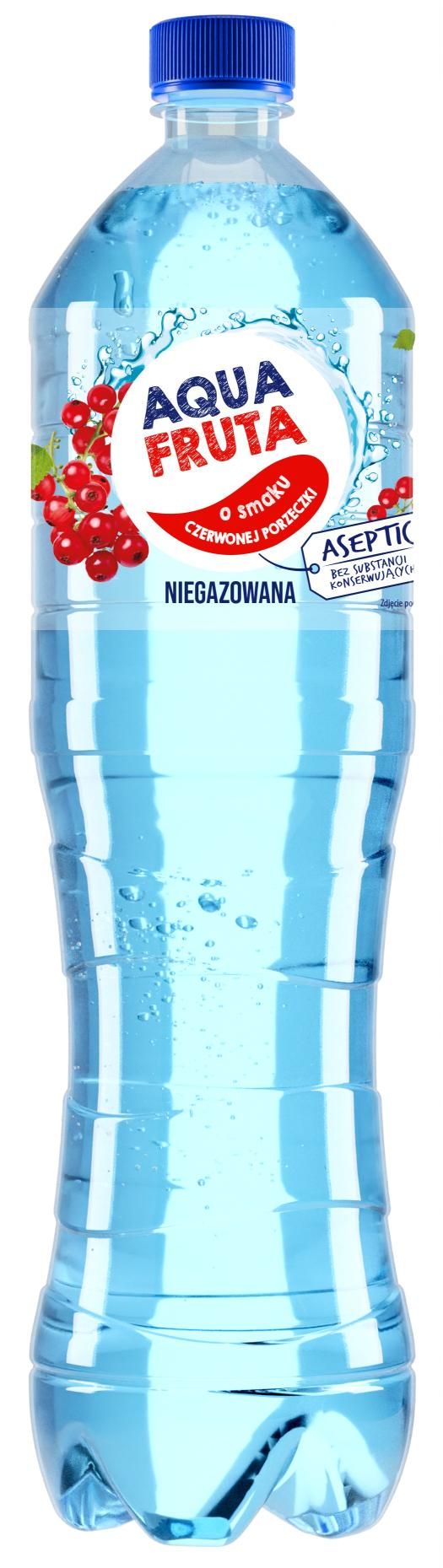 Napój niegaz. o sm czerwonej porze Aqua Fruta 1,5l widok 1