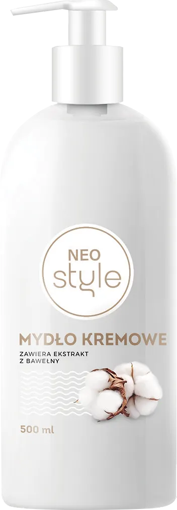 Mydło w płynie bawełna Neo Style 0,5l widok główny