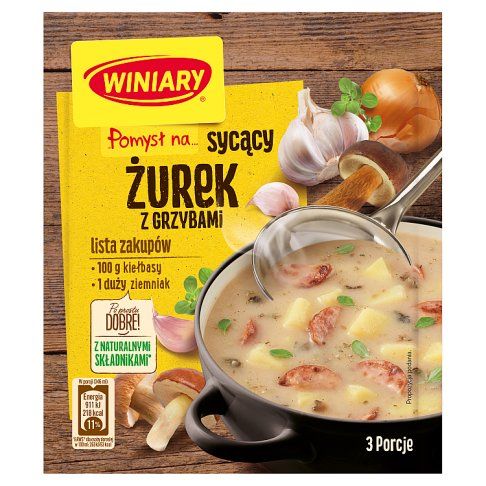 Zupa żurek z grzybami Winiary 49g widok 3