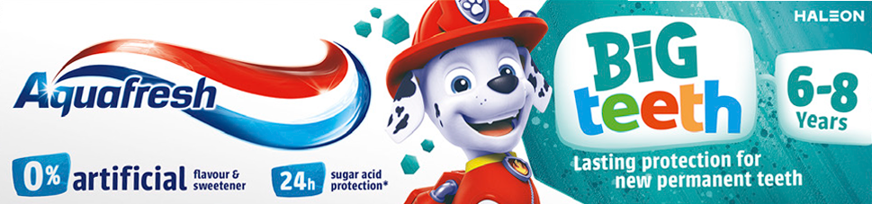 Pasta do zębów Dz Psi Patrol Aquafresh 50ml mix widok 1