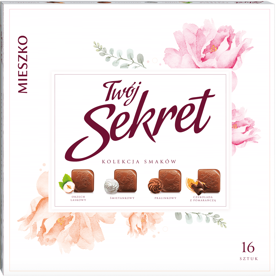 Bombonierka Twój Sekret Mieszko 106g widok 1