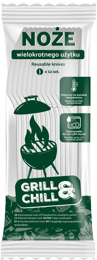 Noże transp wielokrot użytku Grill&Chill 12szt widok 1