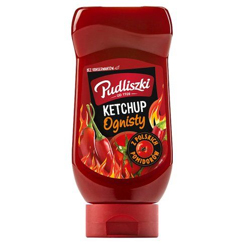 Ketchup ognisty Pudliszki 480g widok 2