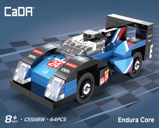 Zabawka klocki CaDA auto sportowe 1:48 mix widok 1