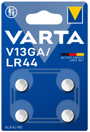 Bateria alkaliczna AG13 LR44 4szt Varta widok 1