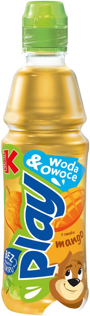 Napój niegaz. jab mang woda&owoce Kubuś Play 400ml widok 1
