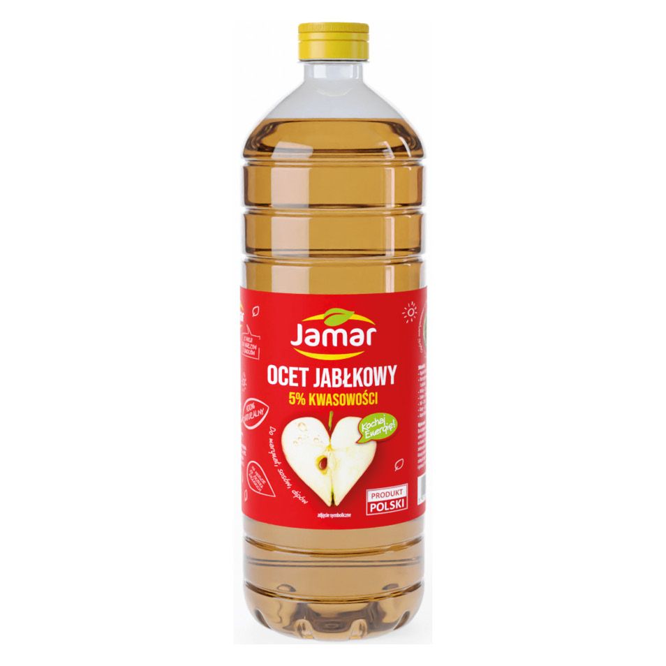 Ocet jabłkowy 5% Jamar 1l widok 1