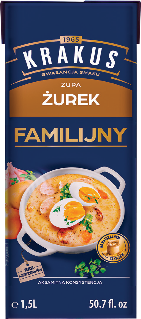 Zupa żurek Krakus 1,5l widok 1