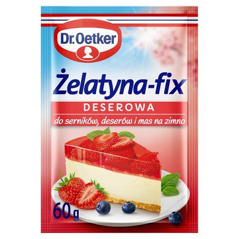 Żelatyna-fix deserowa Dr.Oetker 60g widok 3