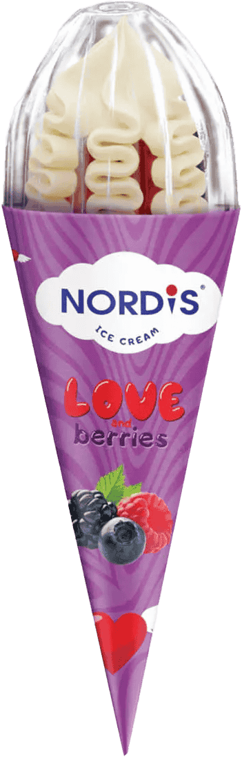 Lody rożek Nordis 270ml mix widok 2