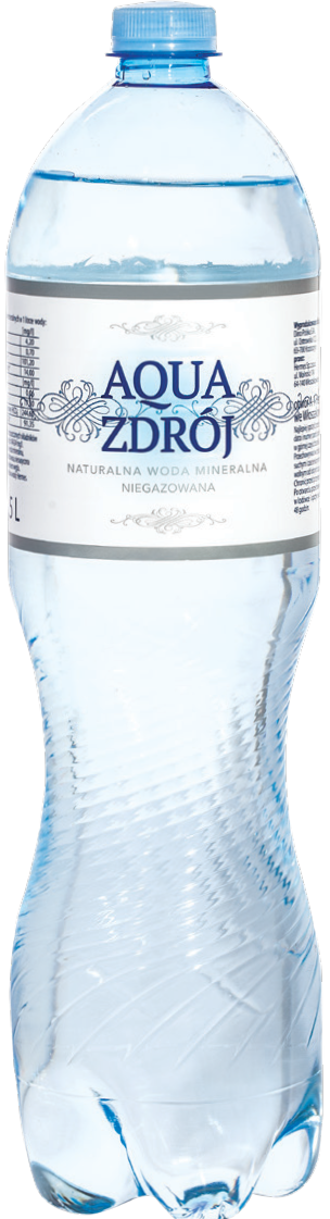 Woda niegaz. mineral. Aqua Zdrój 1,5l widok 1