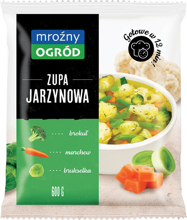 Zupa jarzynowa Mroźny Ogród 600g widok główny