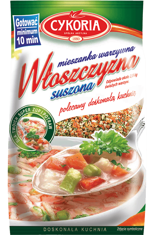 Włoszczyzna suszona Cykoria 250g widok 1
