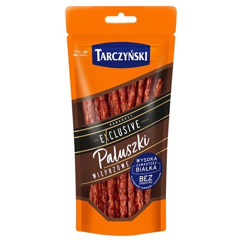 Kabanosy exclusive paluszki wieprz. Tarczyński 95g widok 3
