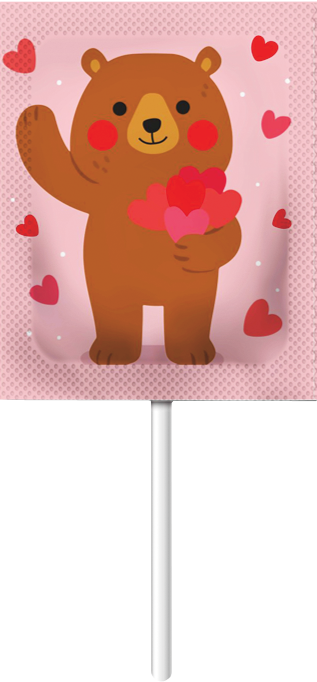 Lizak serduszko Karwit 8g widok 4