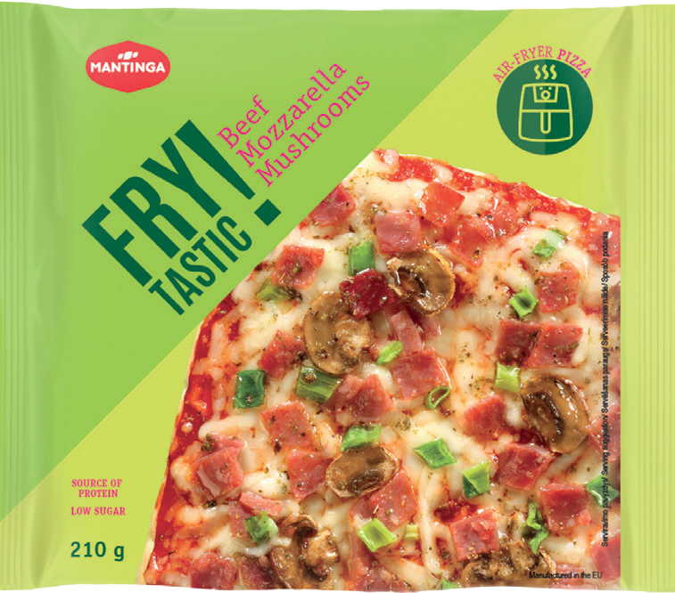 Pizza beef mozzarella mushrooms Fry Tastic 210g widok 1
