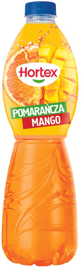 Napój niegaz. pomarańcza mango Hortex 1,75l widok 1