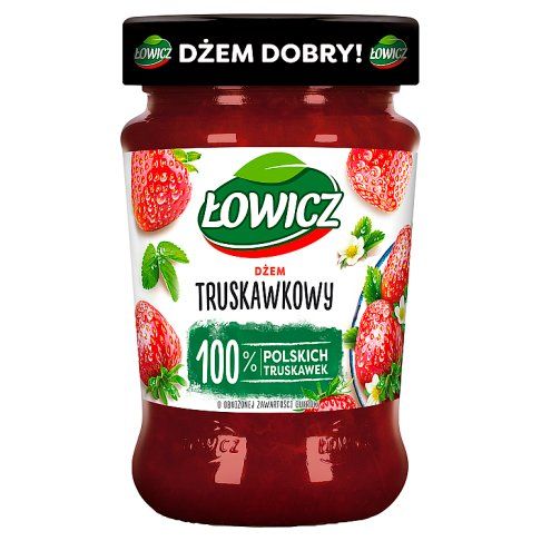 Dżem truskawkowy Łowicz 280g widok 4