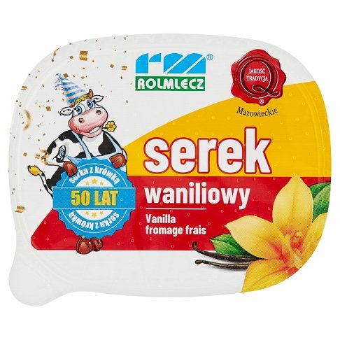 Serek homogenizowany waniliowy Rolmlecz 200g widok 3