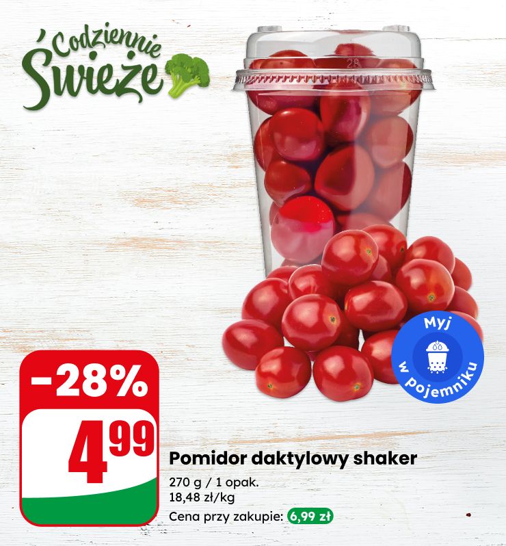 Codziennie Świerze - Warzywa w DINO!