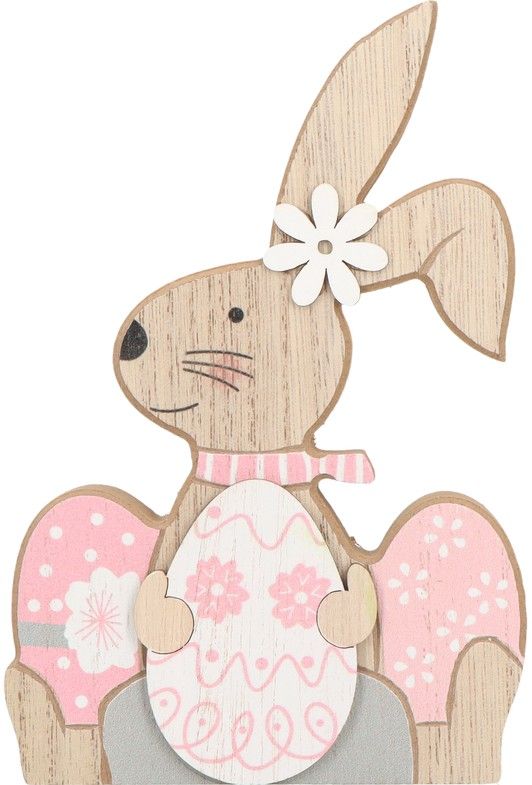 Figurka dekoracyjna drewniana mix WN26 widok główny 