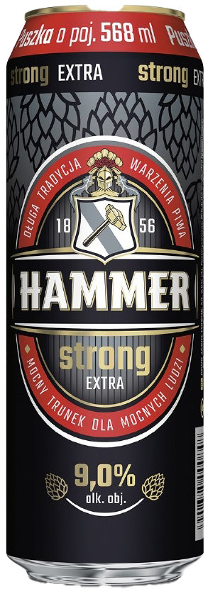 Piwo Hammer Strong 0,568l 9% puszka widok główny 