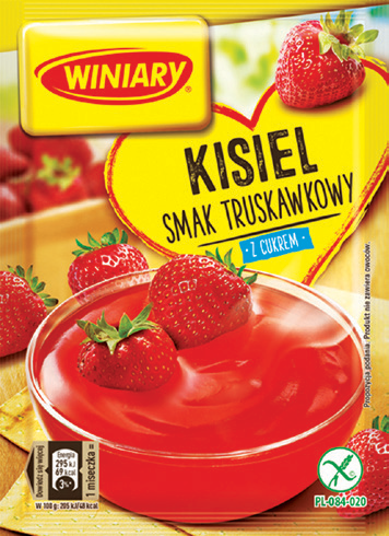 Kisiel truskawkowy Winiary 77g widok 1