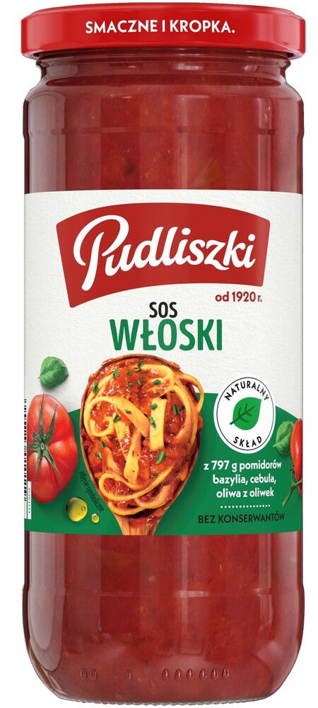 Sos włoski Pudliszki 480g widok 1
