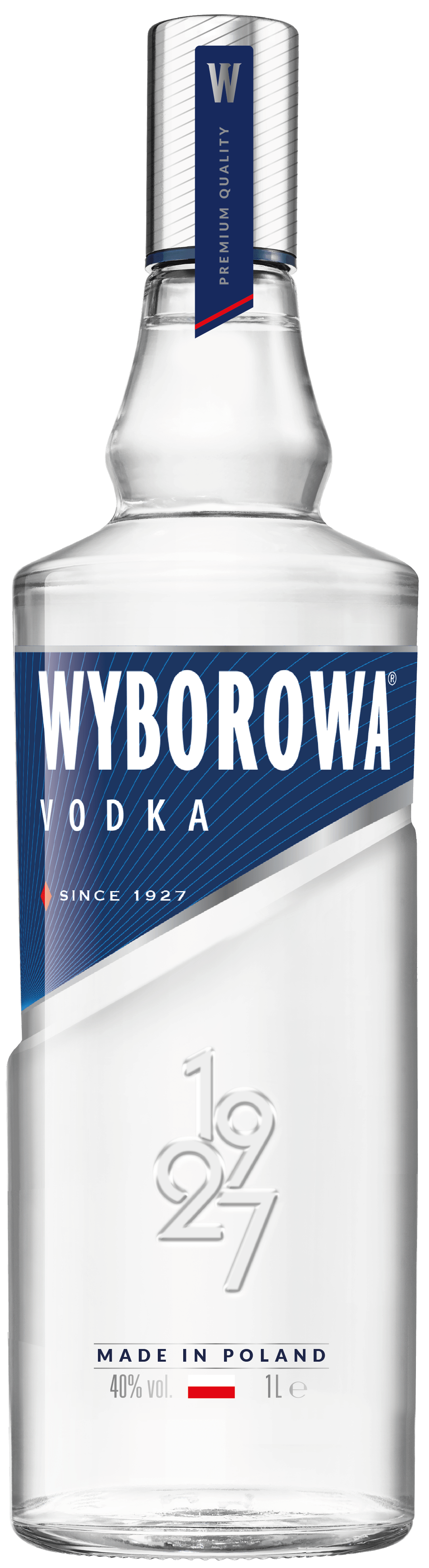 Wódka Wyborowa 1l 40% widok główny