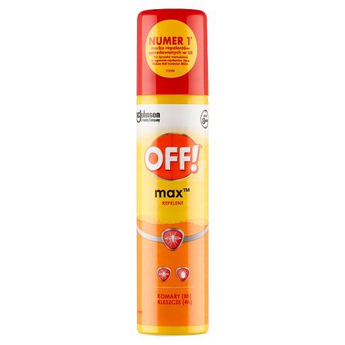Spray na komary i kleszcze Off! Max 100ml widok 2