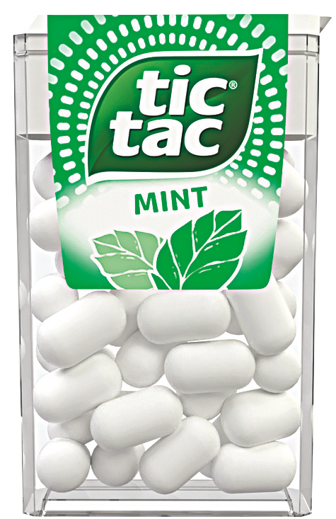 Drażetki TIC TAC miętowe 18g widok 1