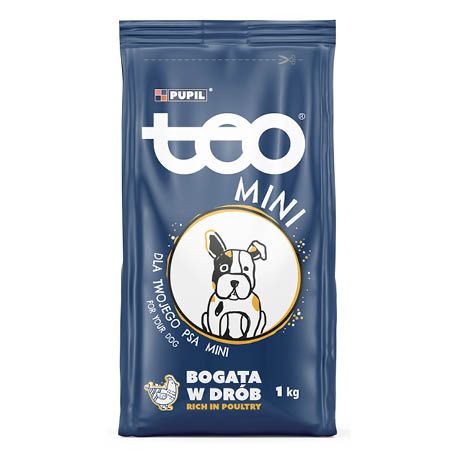 Karma dla psa sucha bogata w drób Teo Mini 1kg widok 1