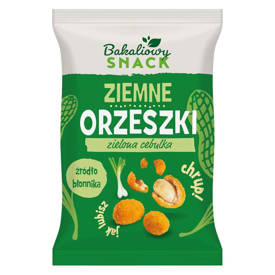 Orzeszki ziemne skorupka ceb. Bakaliowy Snack 200g widok 1