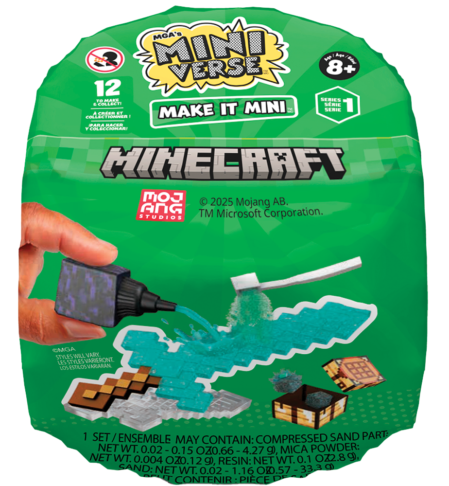Zabawka figurka MGA's mini verse Minecraft widok główny