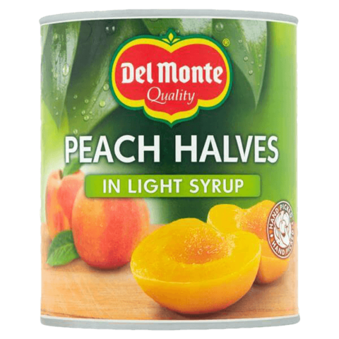 Brzoskwinie połówki Del Monte 825/470g widok główny