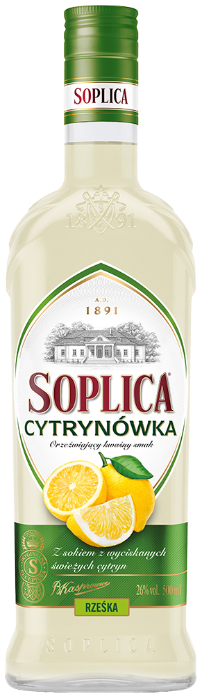 Likier Soplica cytrynówka 0,5l 26% widok 1