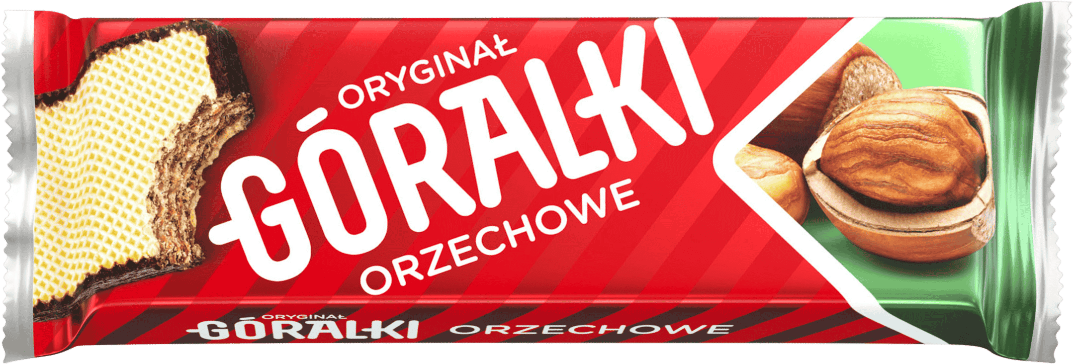 Wafelki Góralki orzechowe 45g widok 1