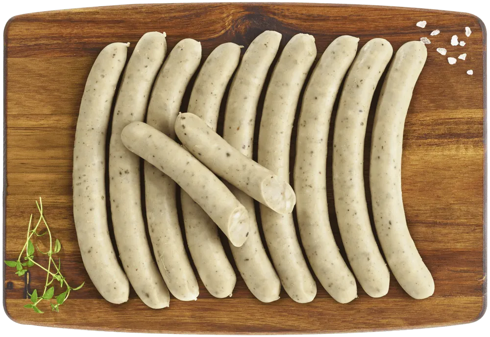 Kiełbasa biała delikatesowa widok główny