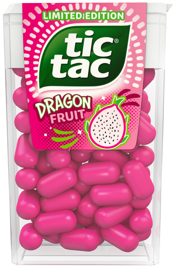 Drażetki Tic Tac dragon fruit 54g widok 1
