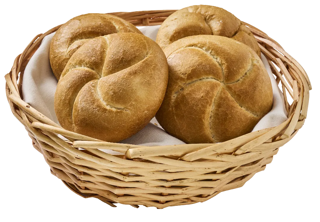 Bułka kajzerka pszenna widok 1