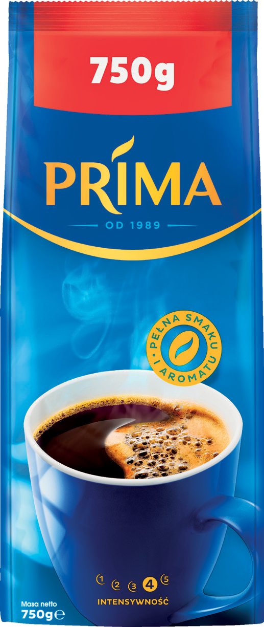 Kawa mielona Prima Finezja 750g widok główny