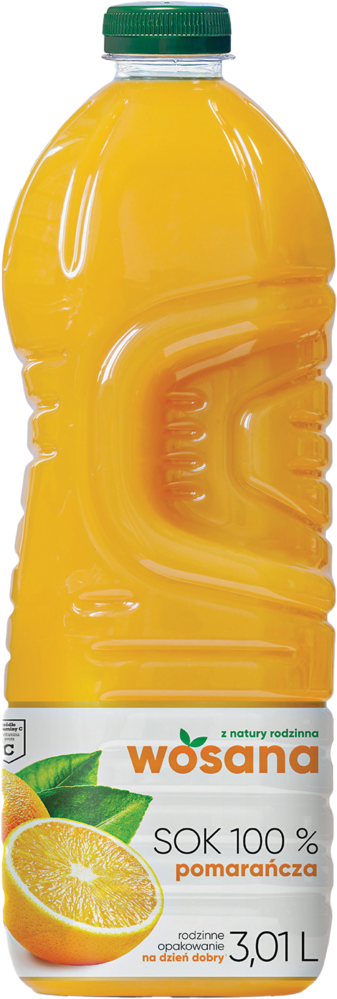 Sok pomarańczowy Wosana 3,01l widok 1